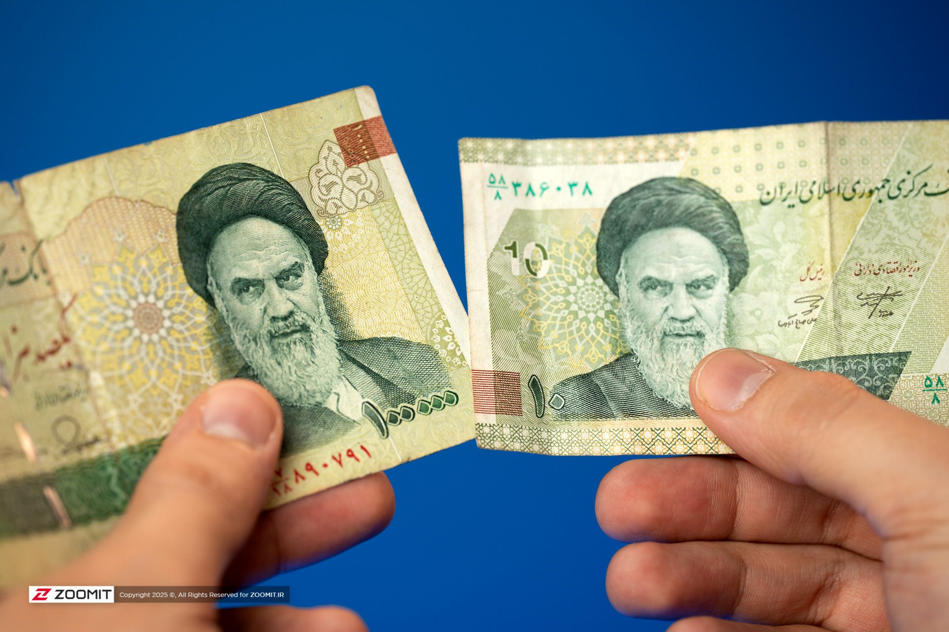 اسکناس‌های ۱۰۰ هزار ریالی