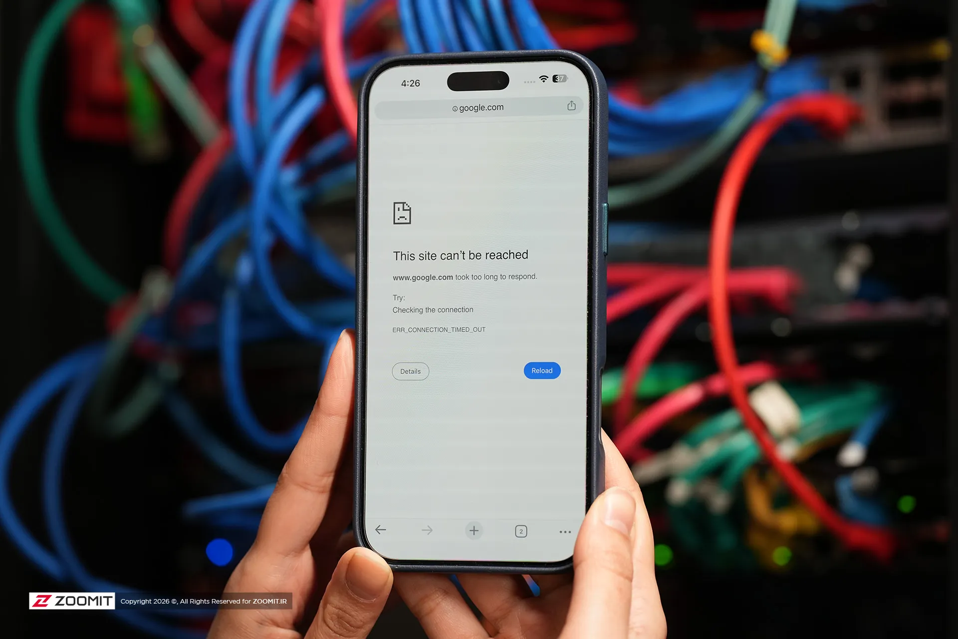 قطع اینترنت در ایران - وب سایت ها