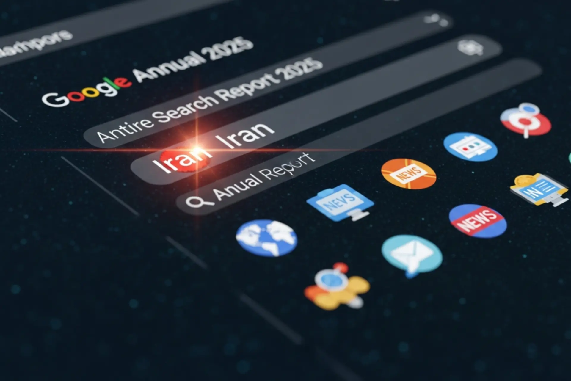 نام ایران در صدر نتایج جستجوی سالانه گوگل