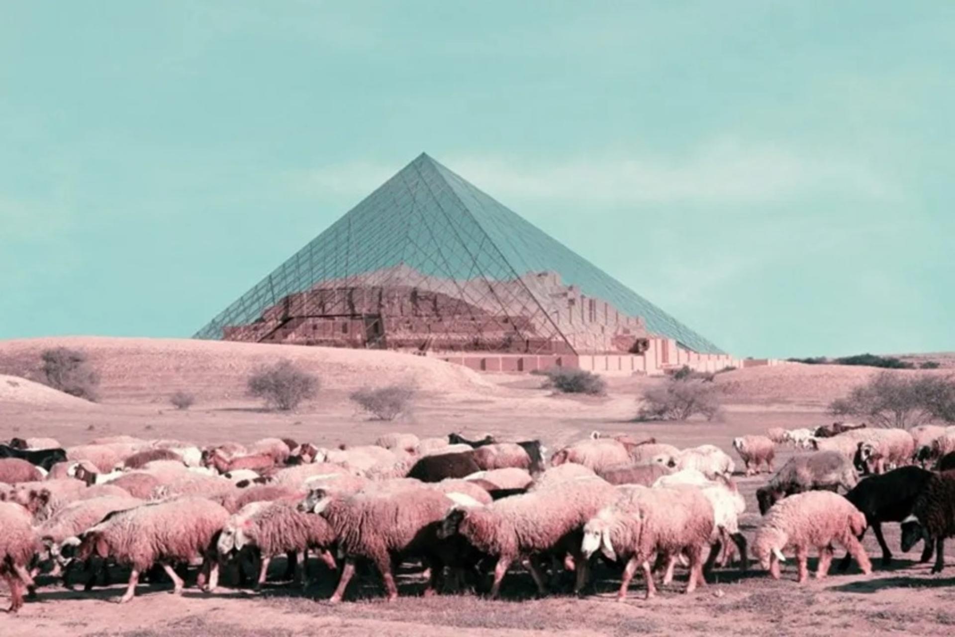 فتومونتاژهای توسعه معماری باستانی ایران