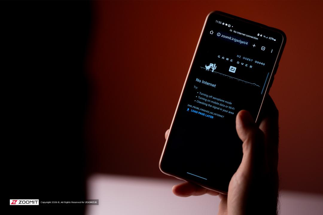 قطع اینترنت در ایران iran internet blackout - گوشی