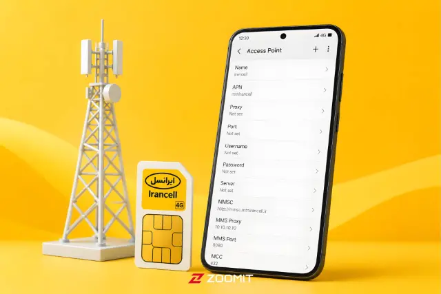 تنظیمات اینترنت ایرانسل برای گوشی اندروید و آیفون