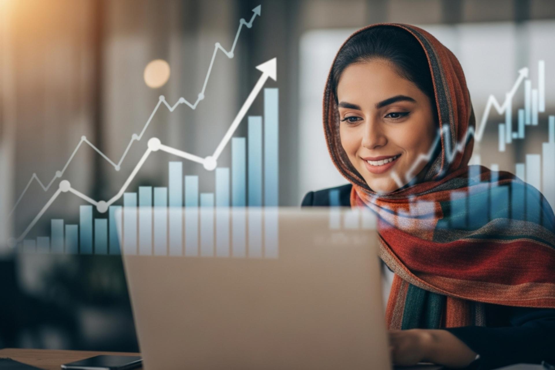 کارآفرین جوان و رشد نمودارهای تجارت الکترونیک