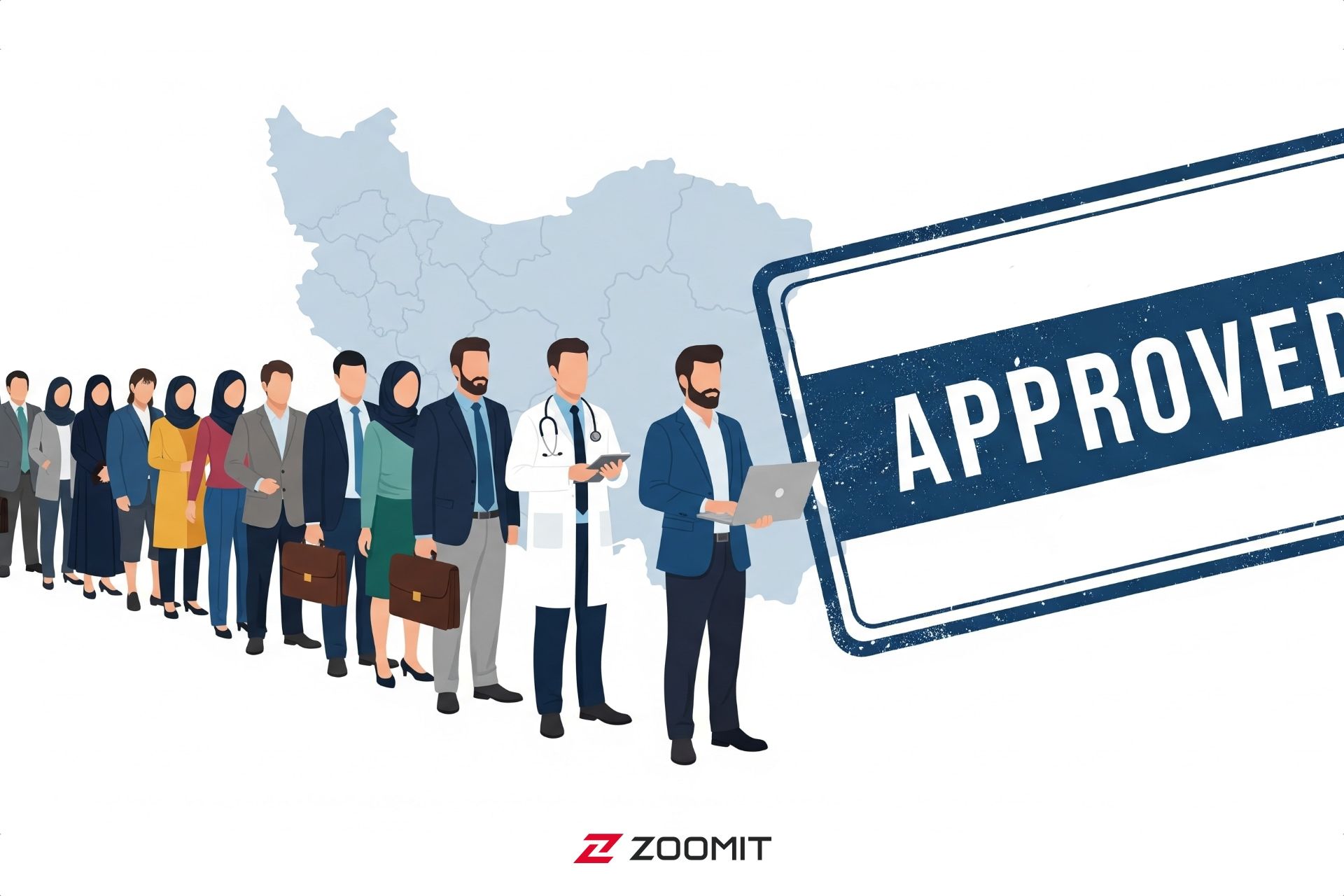 ایرانی‌ها در صف ویزا