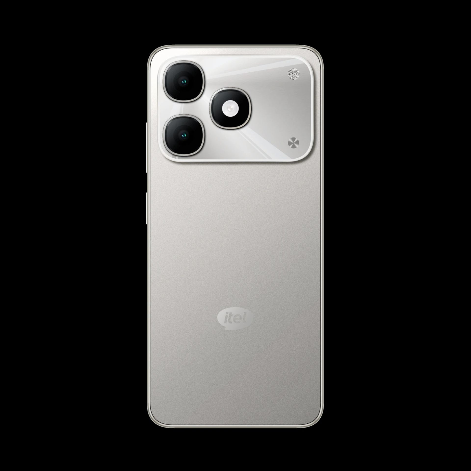 پنل پشت گوشی ایتل A90 رنگ نقره‌ای