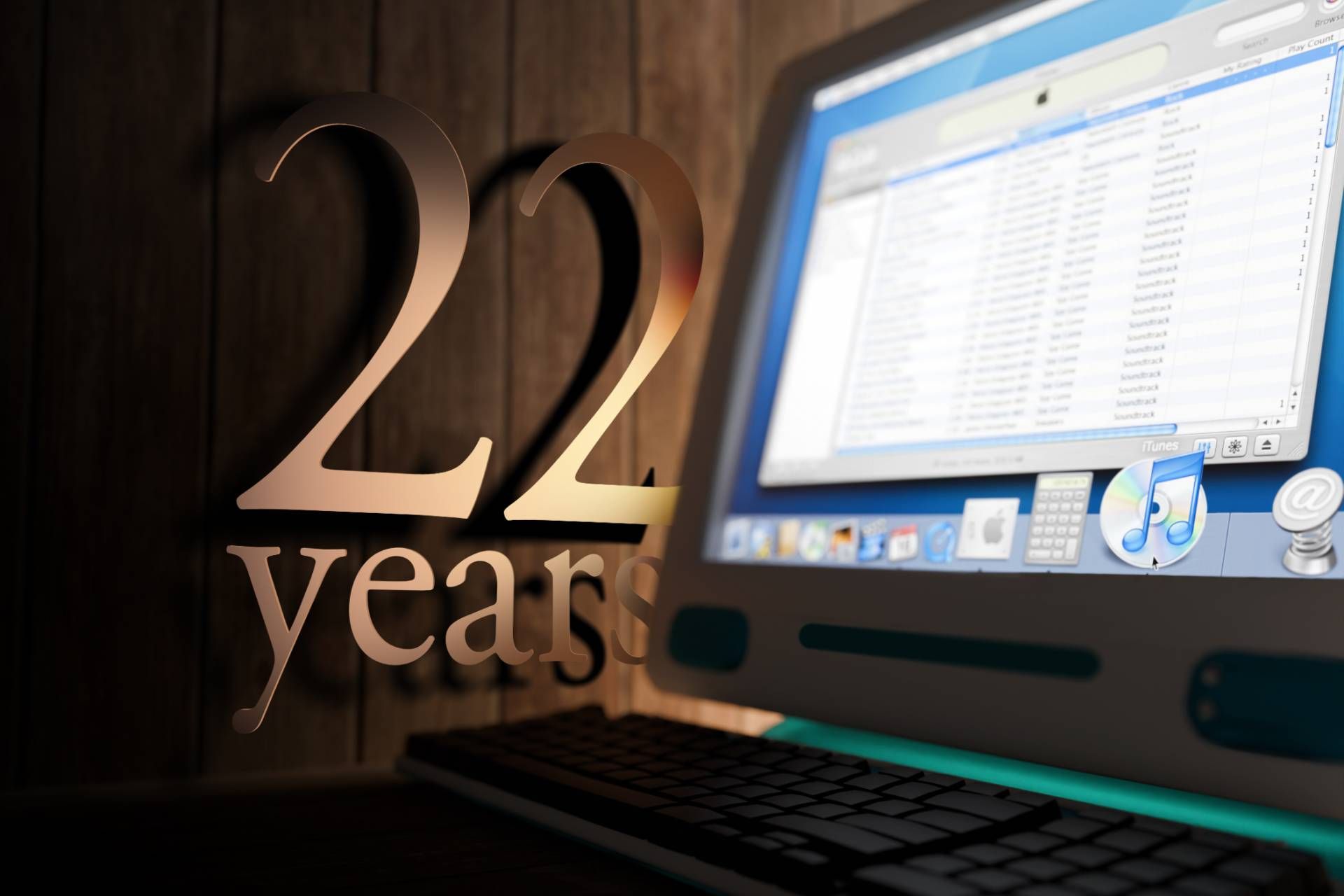 ۲۲ سالگی فروشگاه آیتیونز