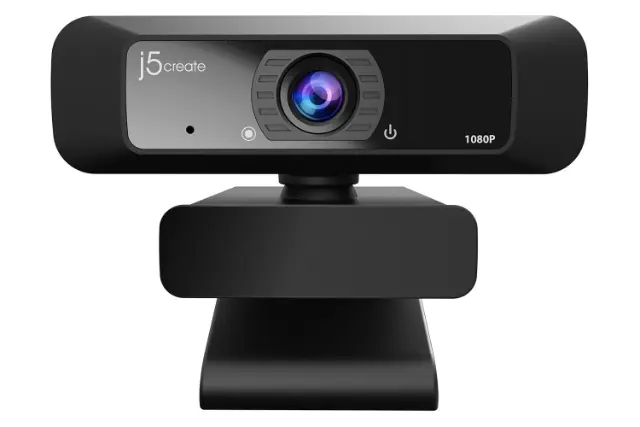 وب کم جی فایو کریت JVCU100 نمای پشت نمای روبرو