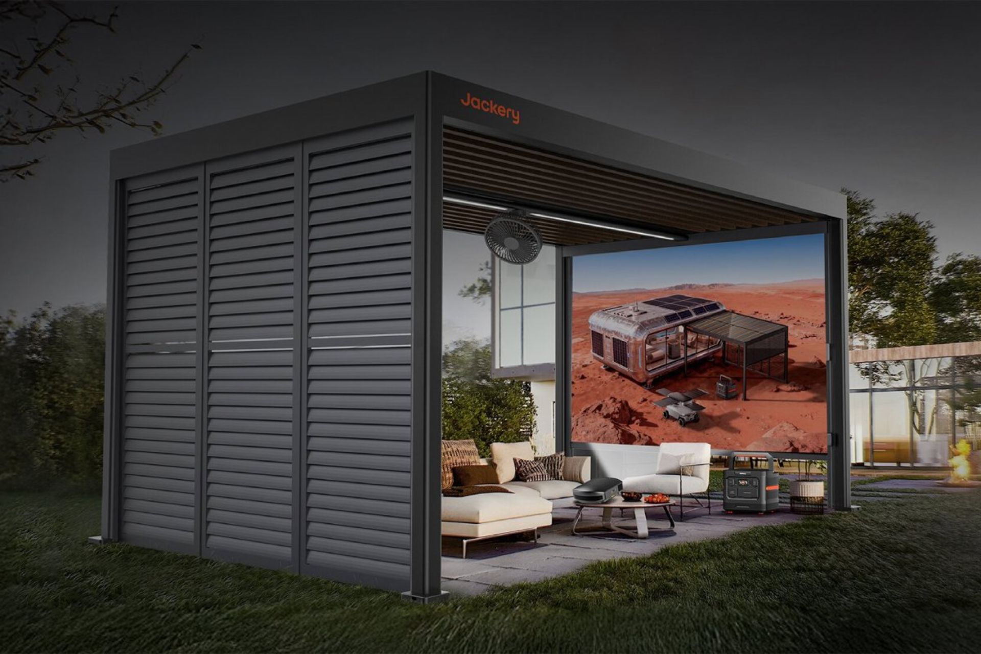 ایستگاه شارژ خورشیدی جکری