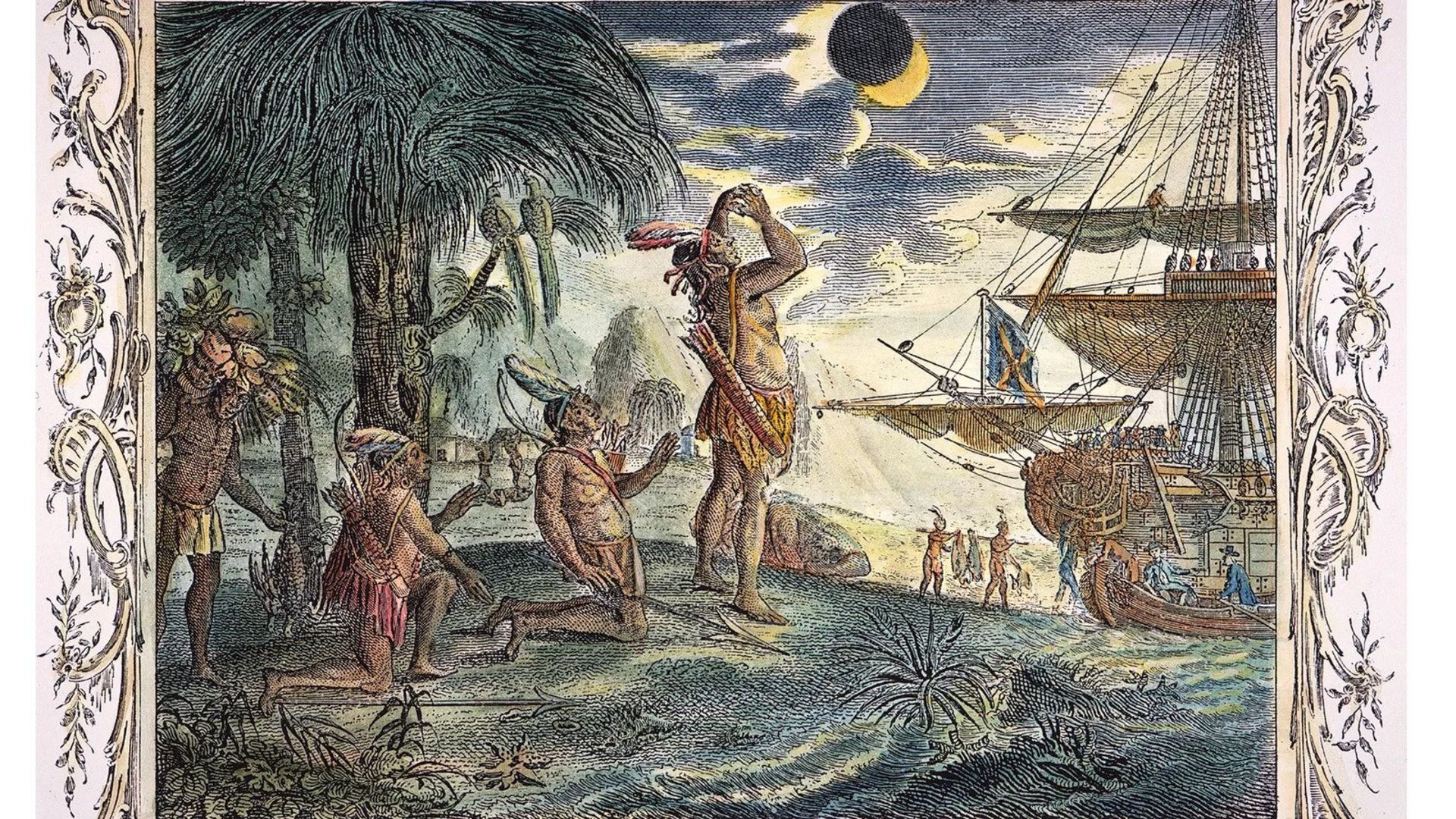 The natives of Jamaica and the solar eclipse