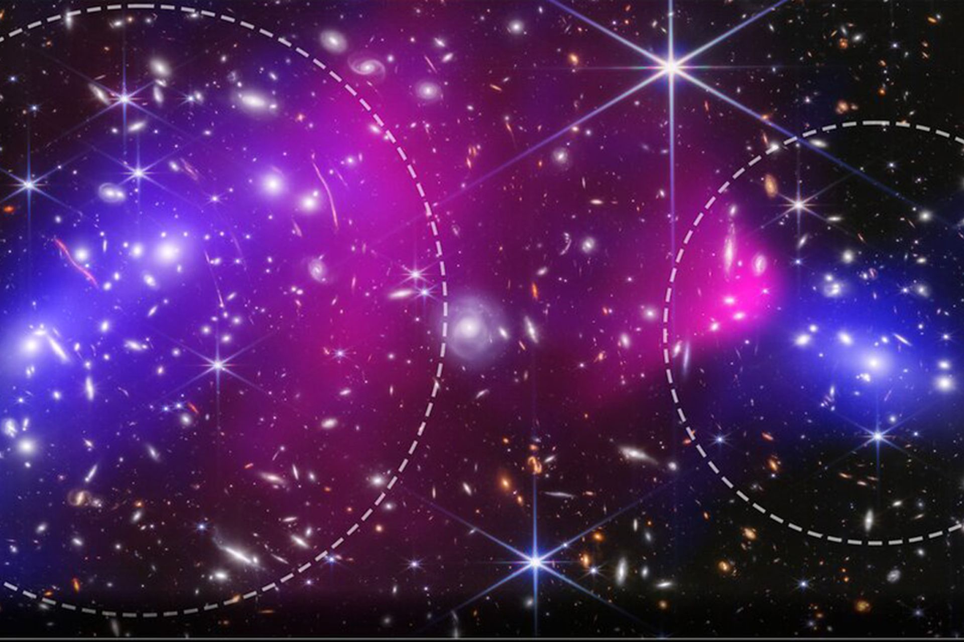 تصویر جیمز وب از خوشه گلوله