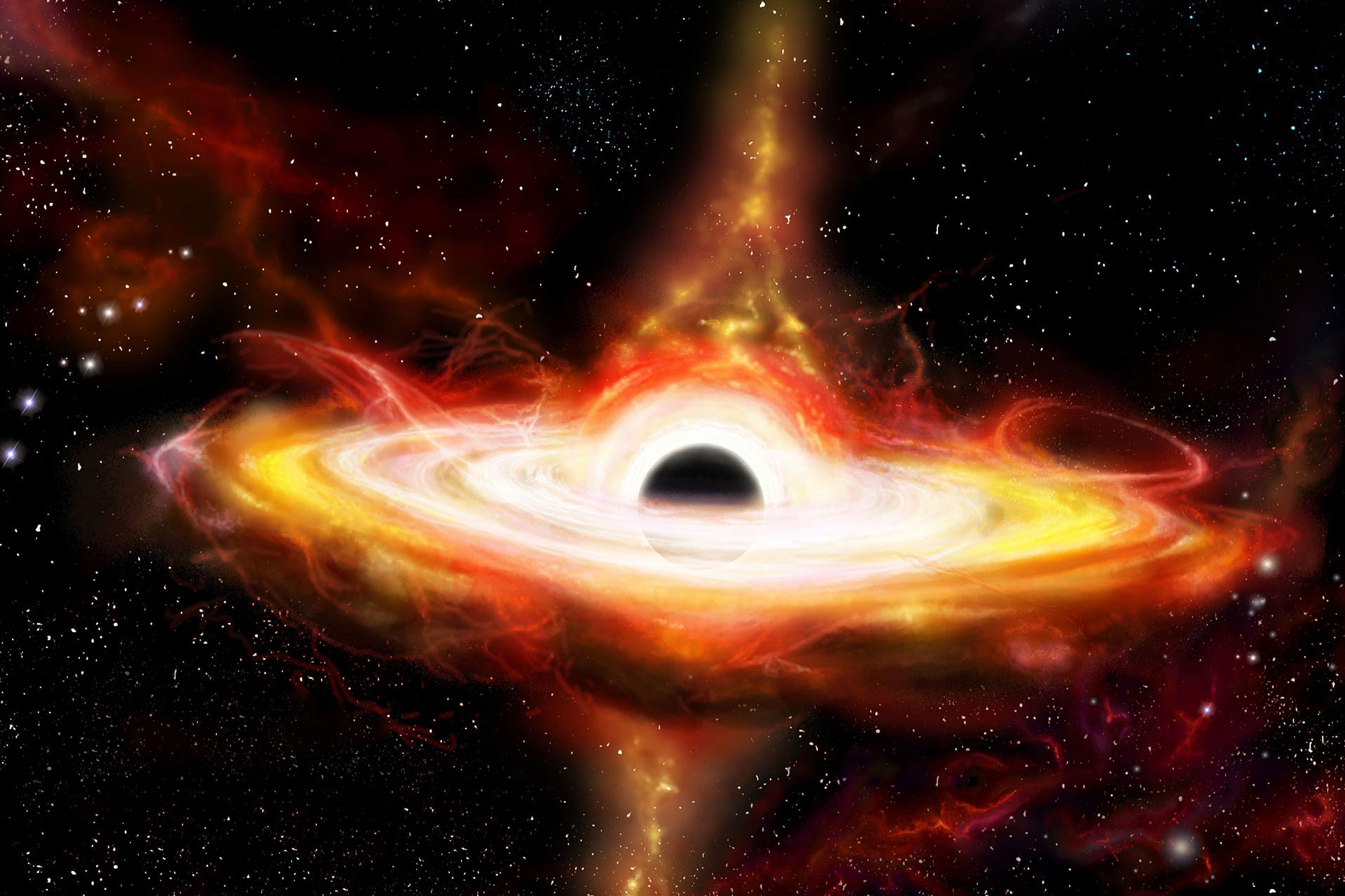 تلسکوپ جیمز وب سرخ‌ترین سیاه‌چاله کلان‌جرم را در جهان آغازین کشف کرد