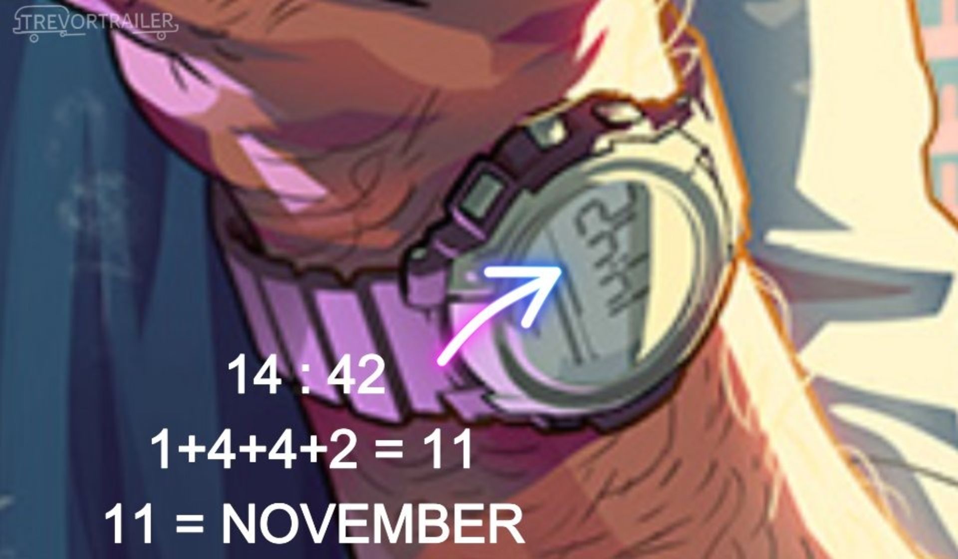 ساعت روی دست جیسون بازی GTA 6