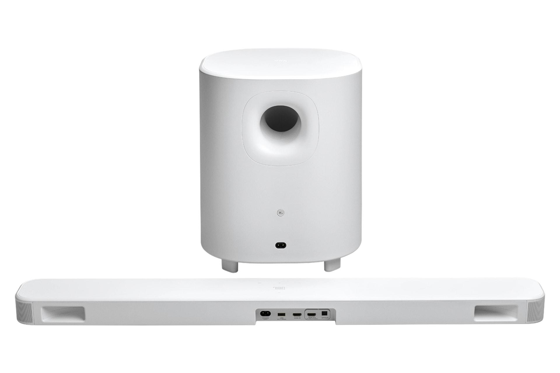 پشت ساندبار جی بی ال JBL Bar 500MK2 سفید