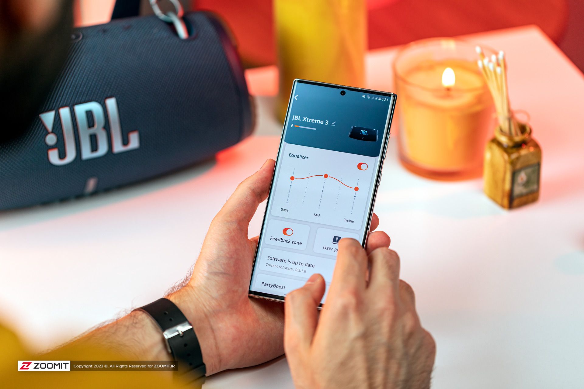 اپلیکیشن اسپیکر JBL Xtreme 3 