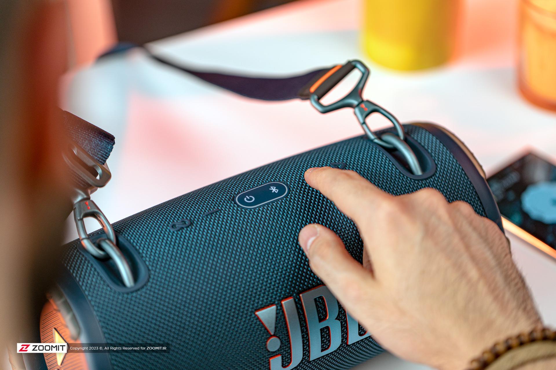 دکمه‌های اسپیکر JBL Xtreme 3 