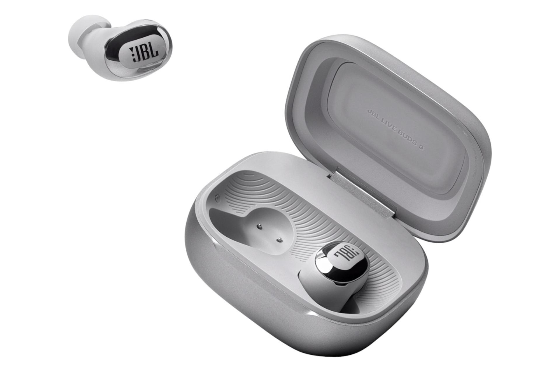 ایرباد بی سیم جی بی ال JBL Live Buds 3 نمای داخل کیس