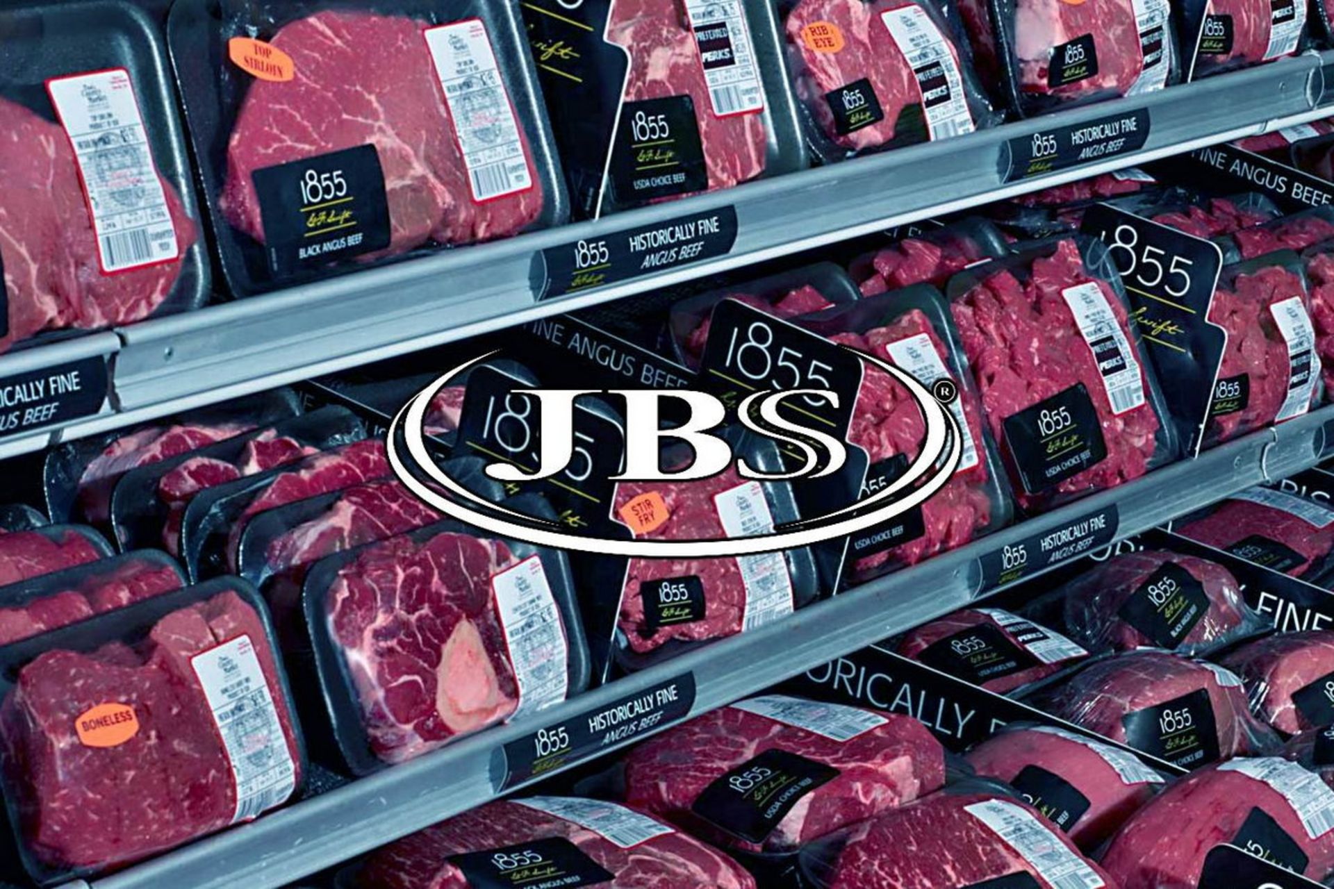 بسته‌های گوشت برند JBS