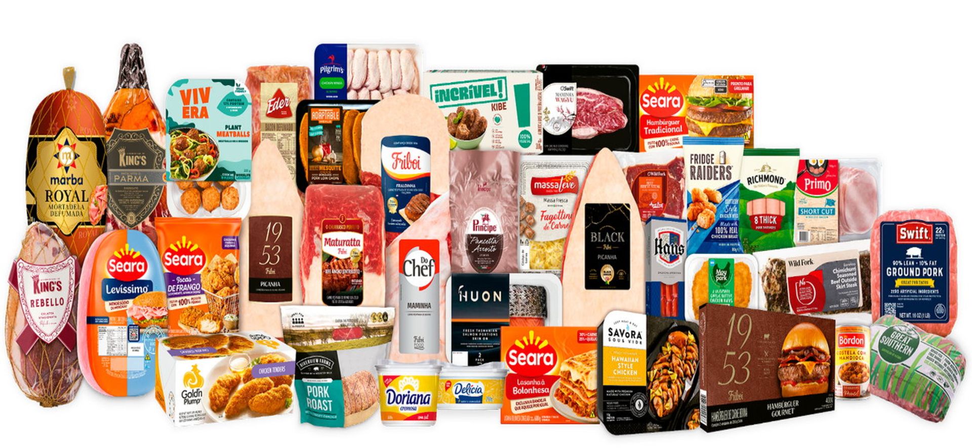 مجموعه محصولات پروتئینی برند JBS