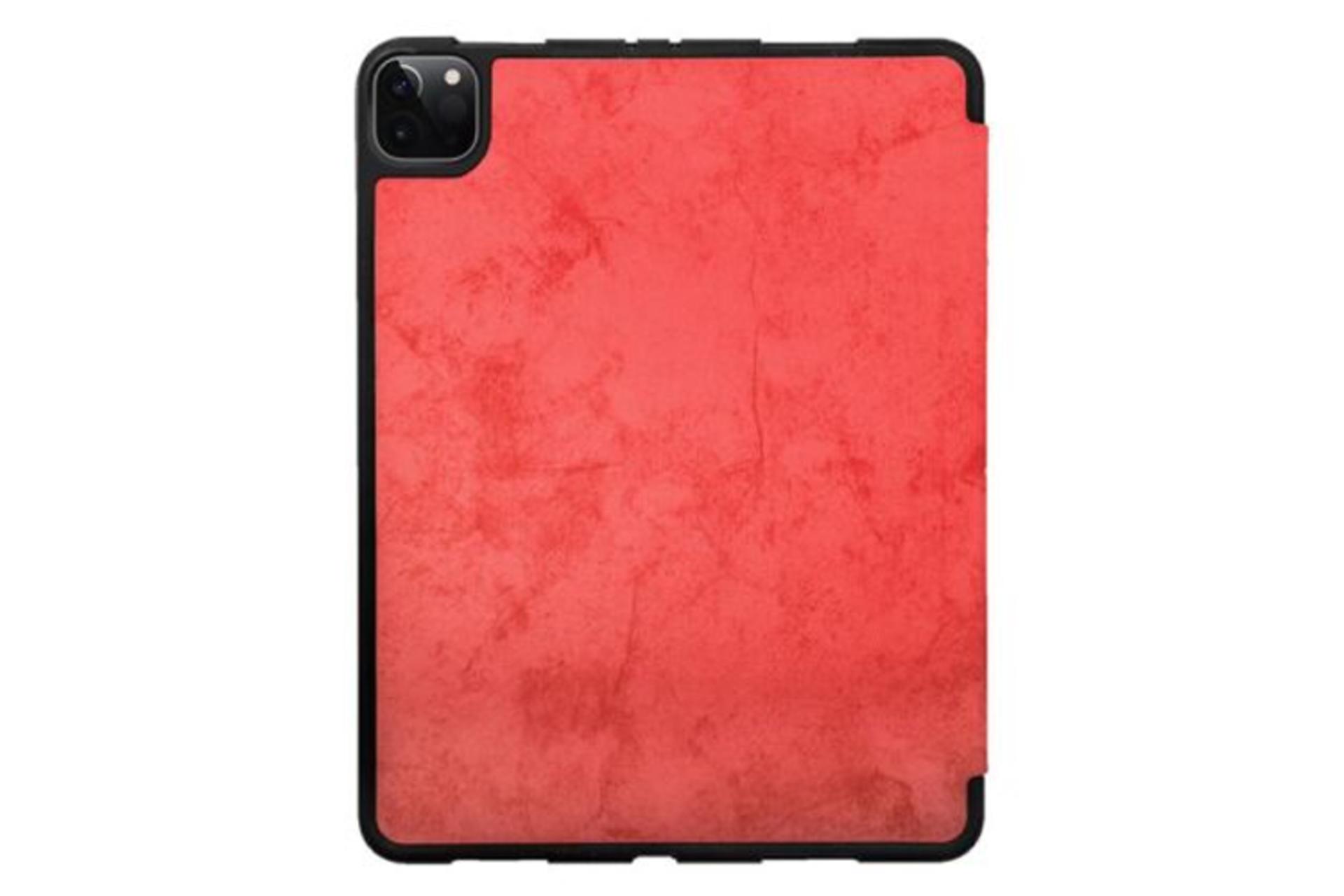 قاب تبلت کیف کلاسوری جی سی پال مدل DuraPro Protective Folio مناسب اپل iPad Pro 12.9 2020 / 2018 رنگ قرمز