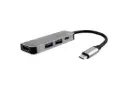 کانکتور هاب USB هاب USB-C جی سی پال 4 پورت مدل JCP6189