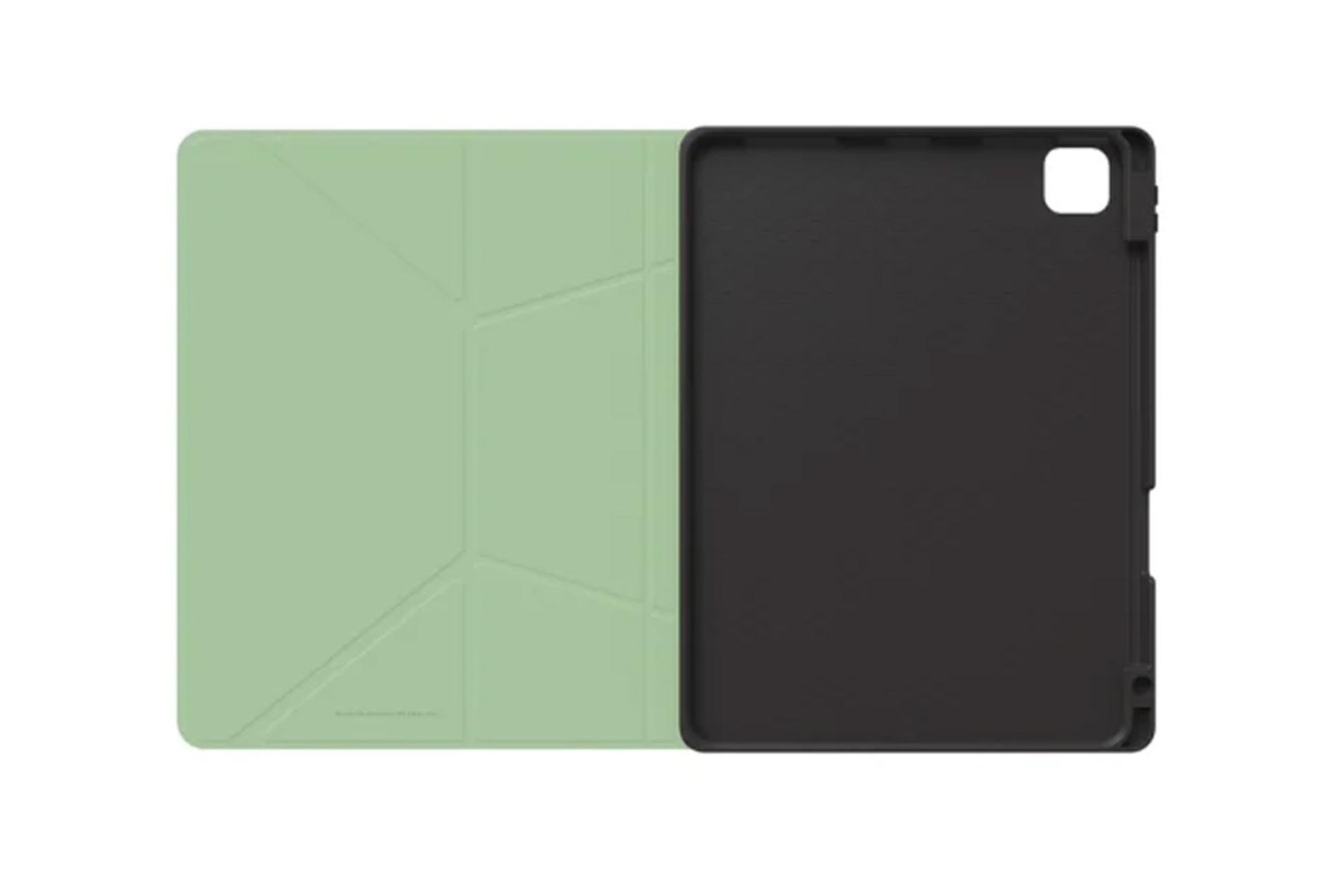 نمای داخل قاب تبلت کیف کلاسوری جی سی پال مدل Slim Flex Folio Case مناسب اپل iPad Pro 11 2024