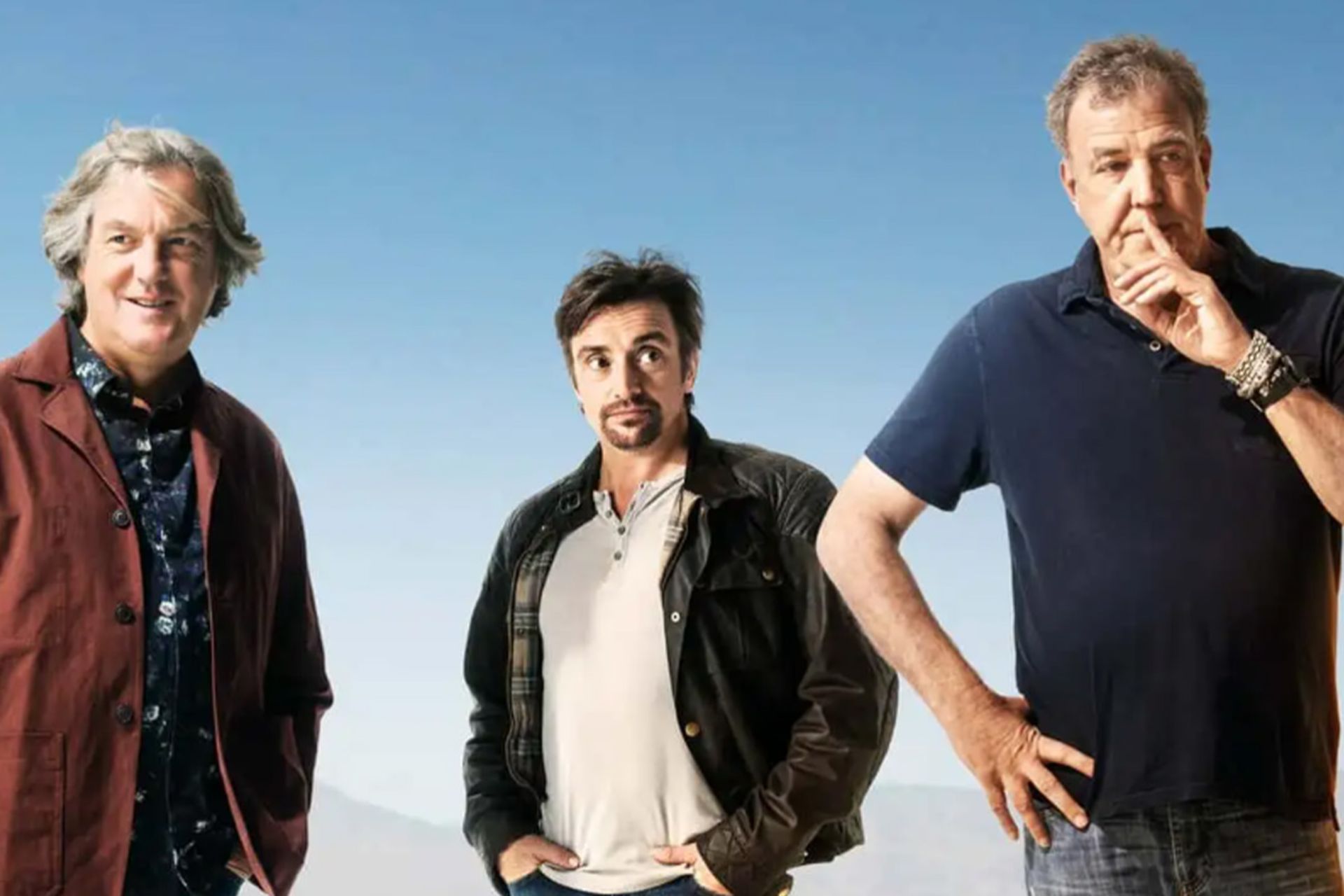 سه مرد از نمای روبرو در کنار یکدیگر