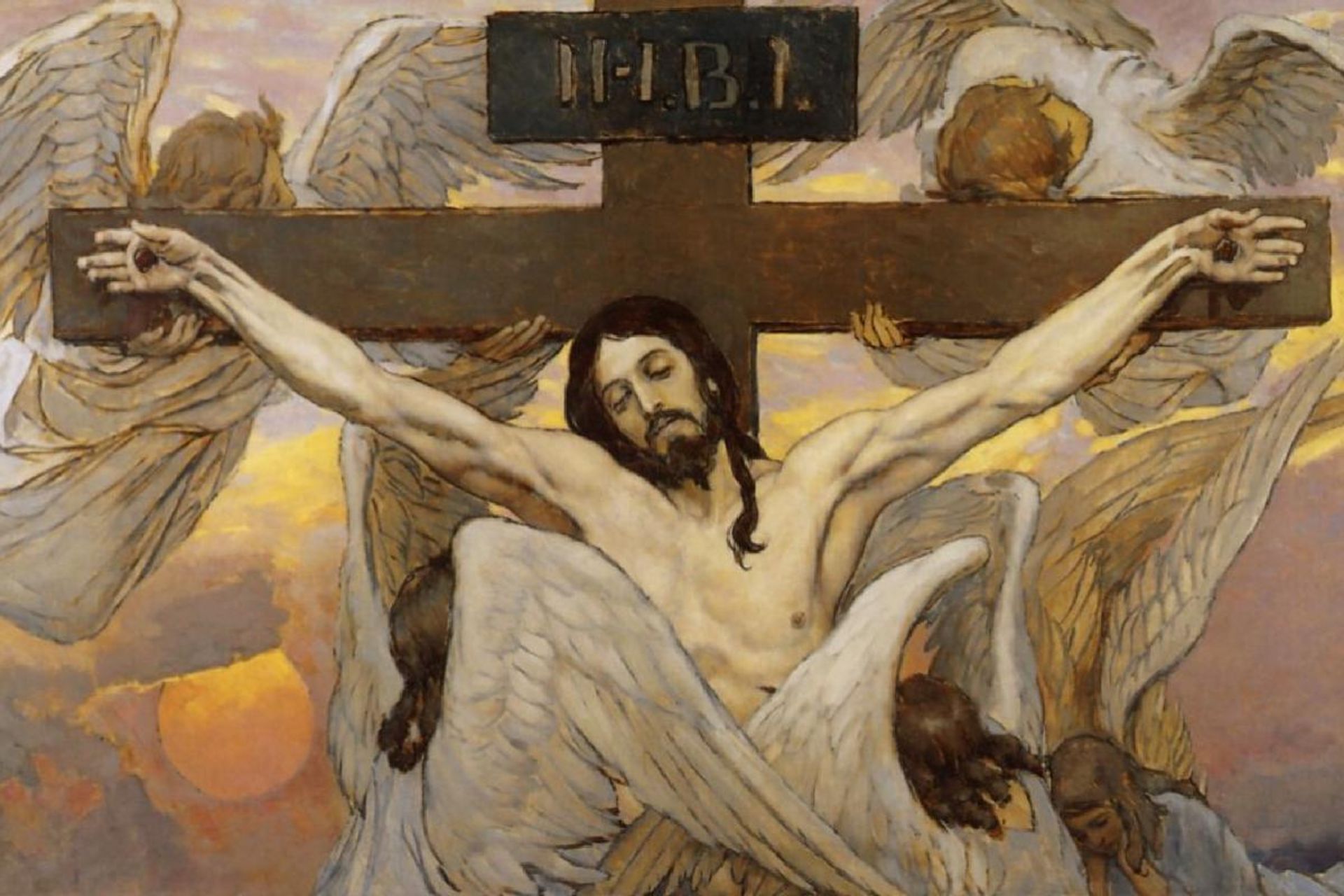 مصلوب شدن عیسی مسیح، طرح نقاشی کلیسای جامع ولادیمیر در کیف