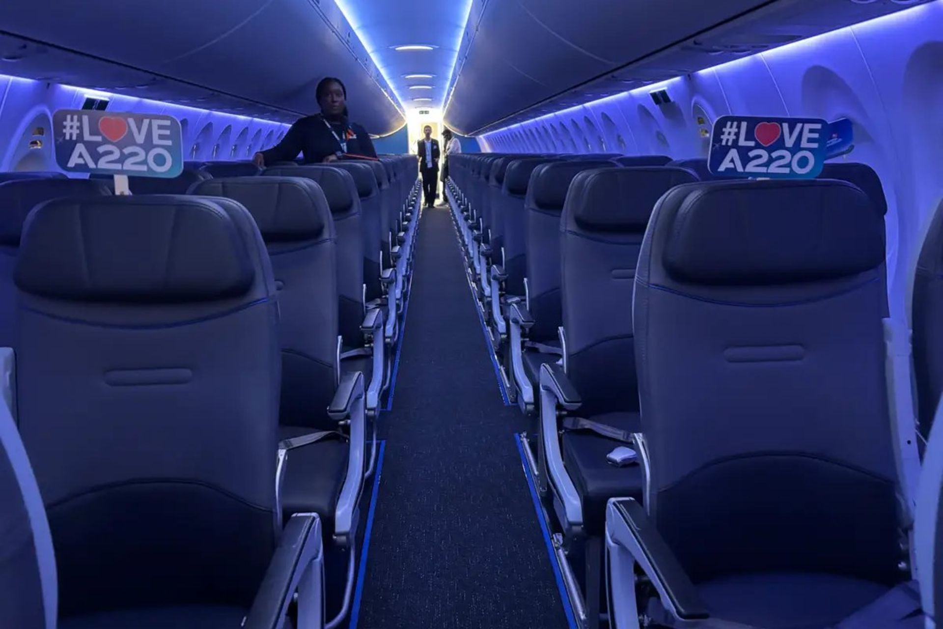 هواپیمای جت ایرباس A200 شرکت JetBlue