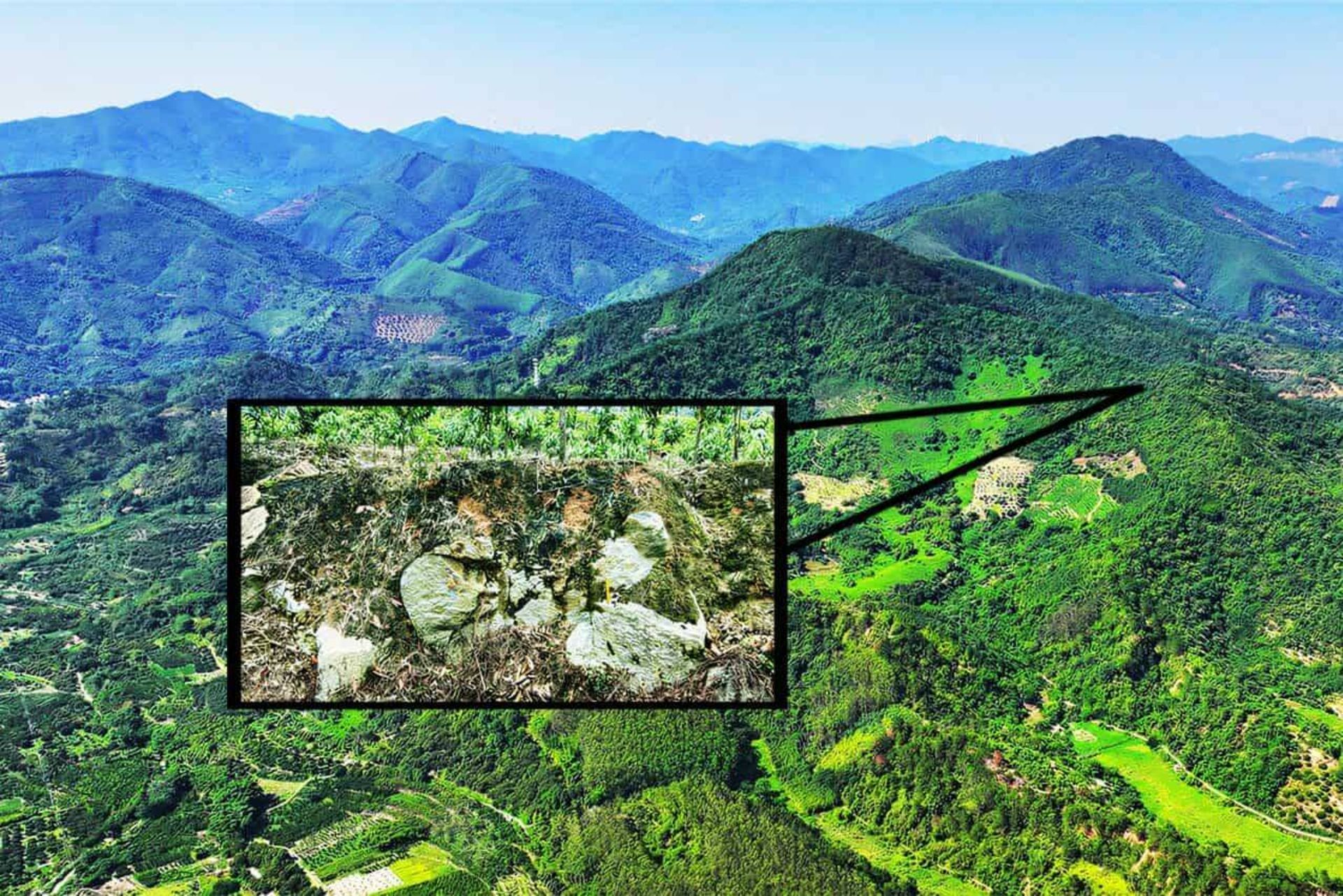 دهانه برخوردی جین‌لین در چین