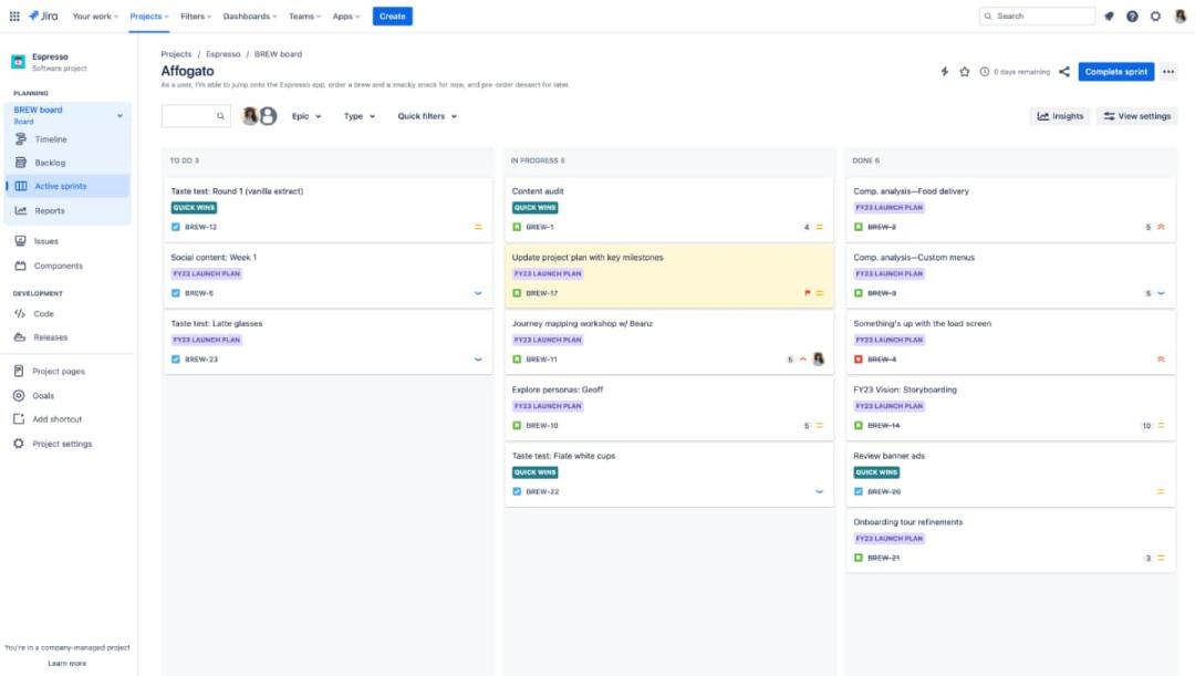 Jira - مخصوص تیم‌ های توسعه نرم‌ افزار و برنامه‌ نویسان