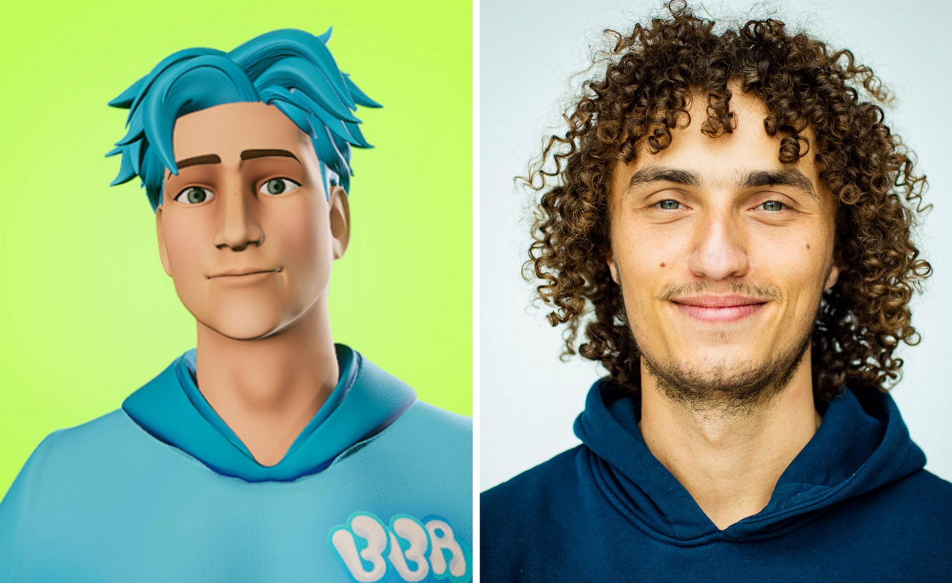 جردی ون‌دن بوش و وی‌تیوبری که خلق کرده است 