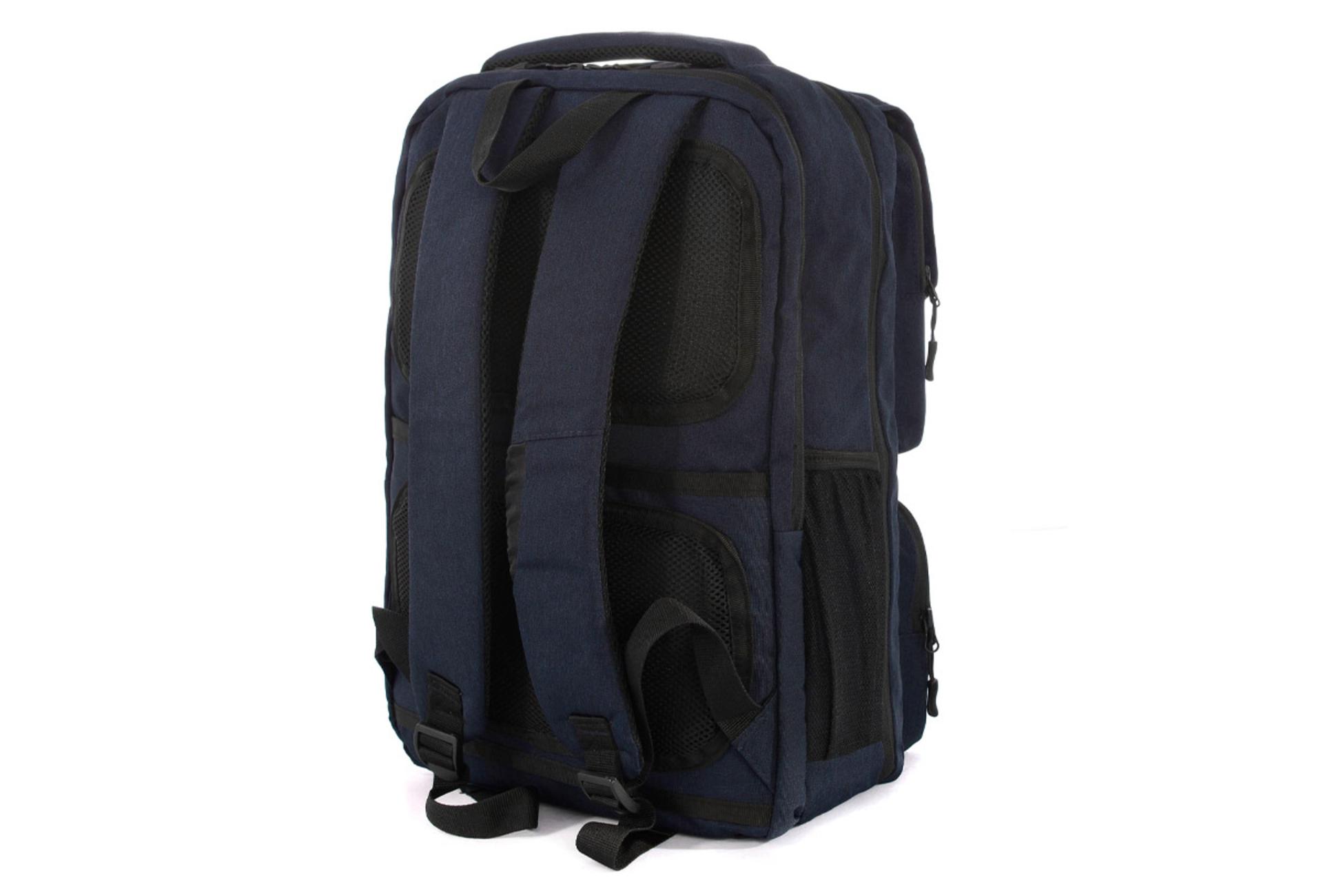 نمای پشت کیف لپ تاپ کوله پشتی لپ تاپ جورنادا Genil 300 مناسب 15 اینچ