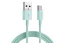 کابل شارژ USB جوی روم Type-A به Type-C مدل JR-M13 رنگ سبز