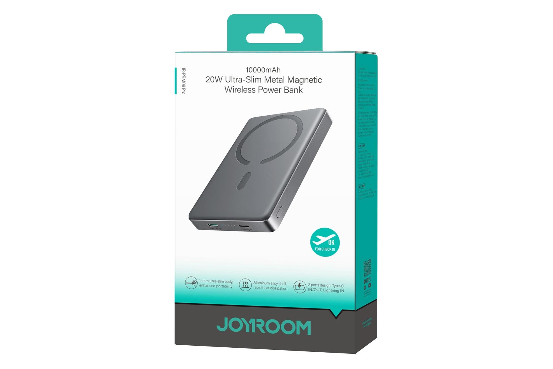جعبه پاور بانک جوی روم Joyroom JR-PBM08 Pro 10000mAh