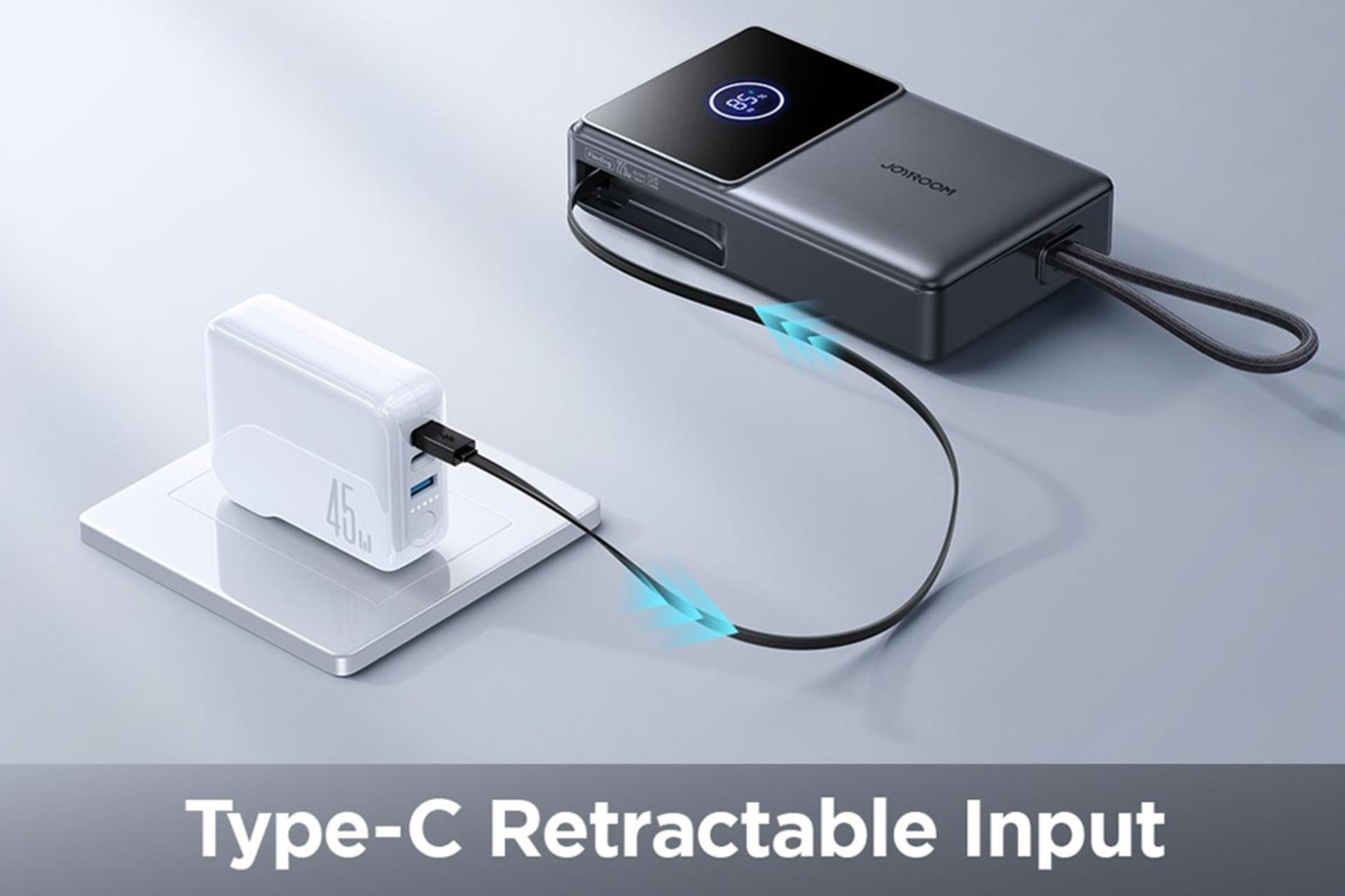 کابل پاور بانک جوی روم Joyroom JR-PR1 10000mAh