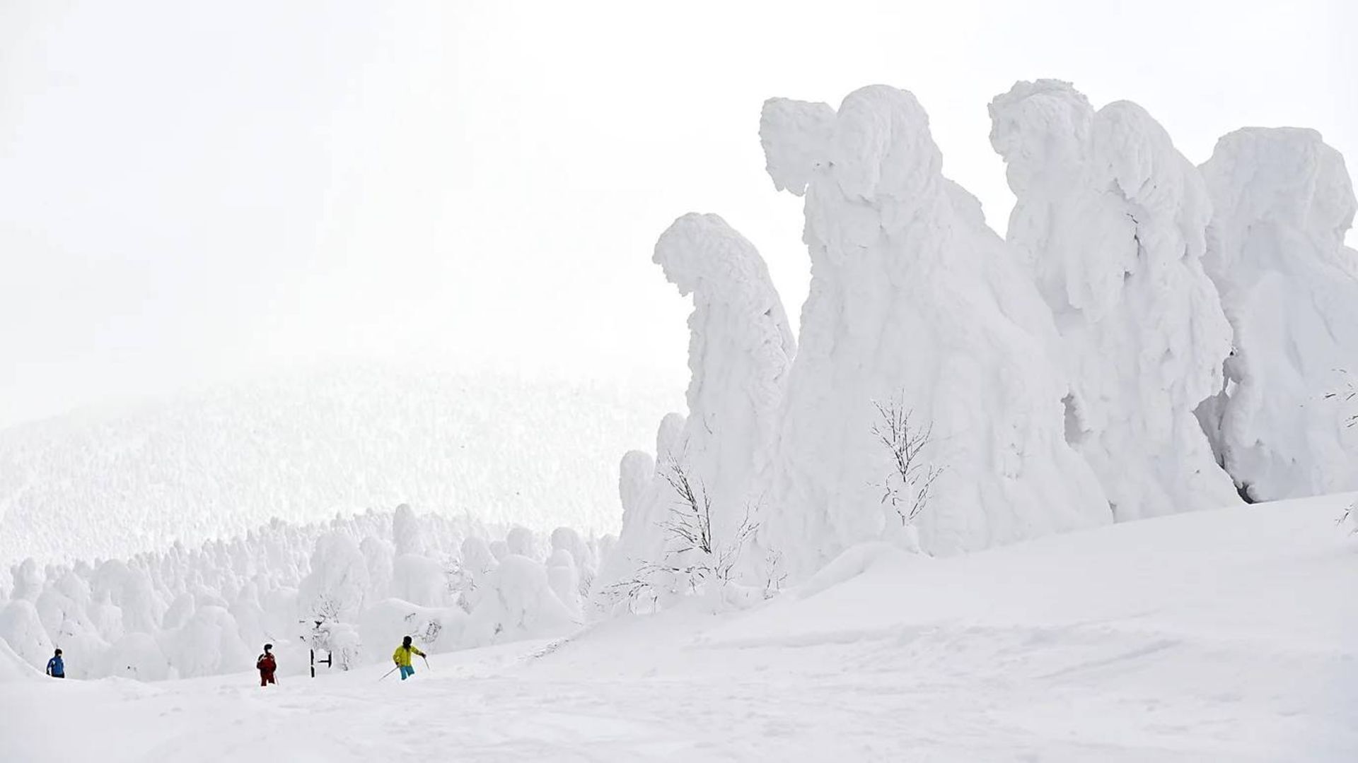 هیولاهای برفی کوه زائو 