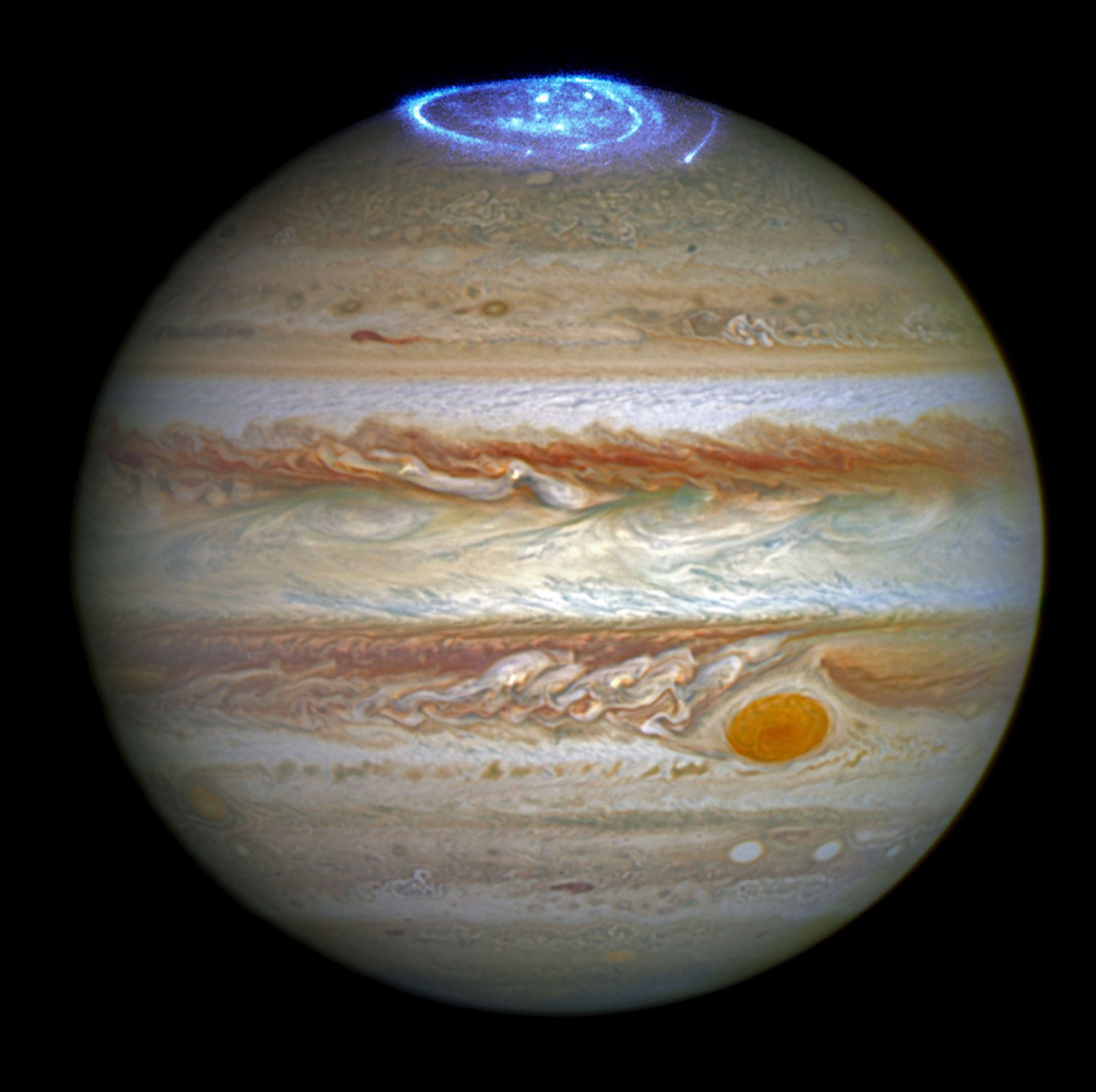 Jupiter's aurora borealis