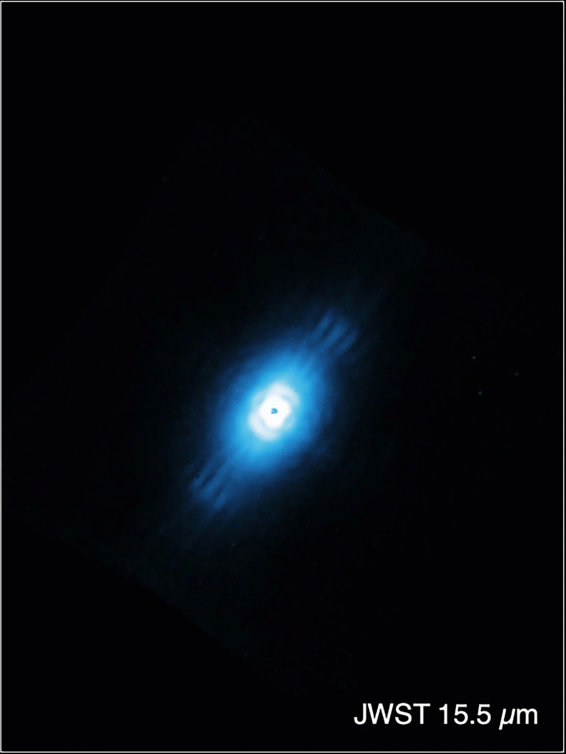 تصویر تلسکوپ فضایی جیمز وب از ستاره فم‌الحوت