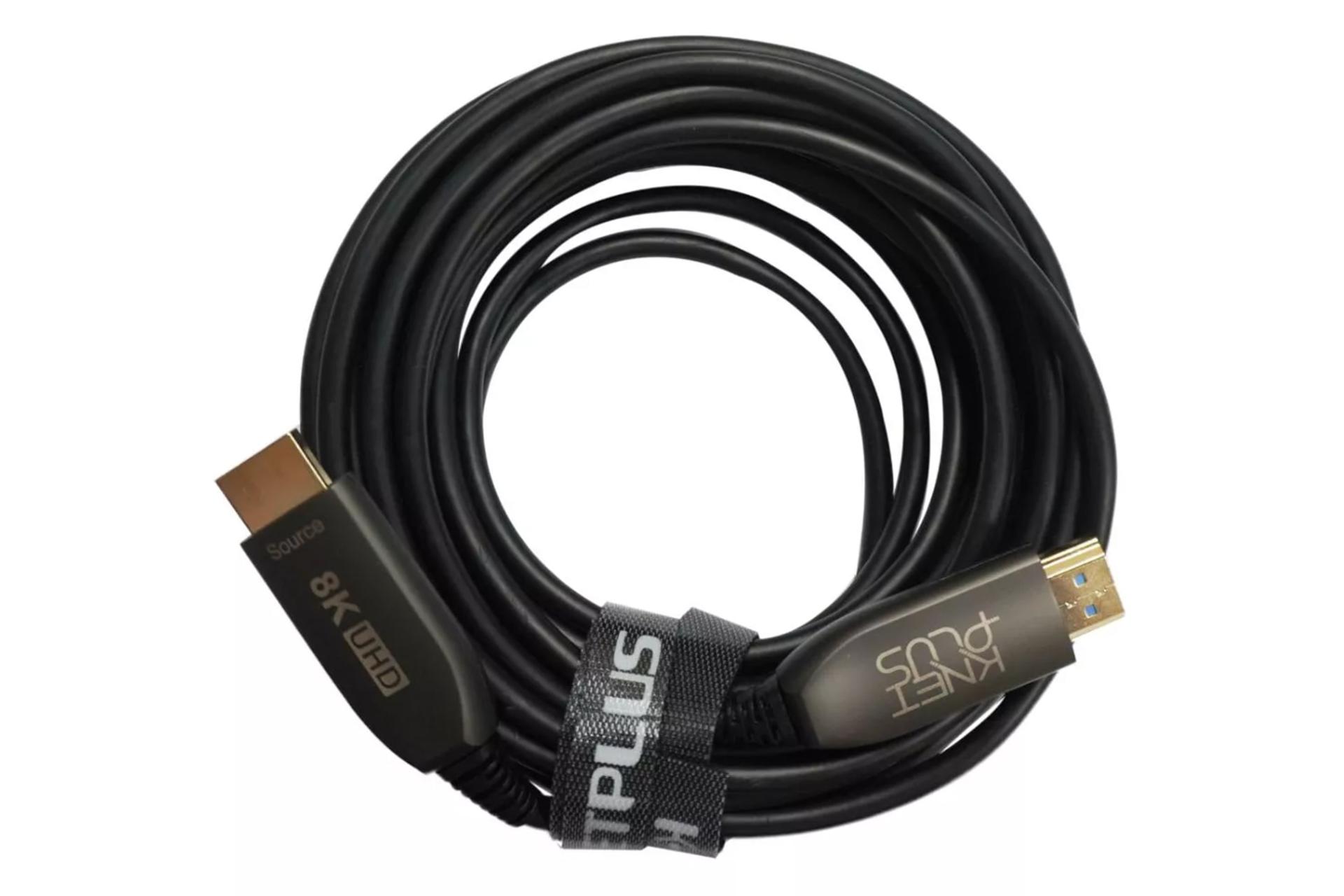 کابل HDMI کی نت پلاس K-Net Plus AOC KP-A158 HDMI 2.1 8K 60Hz 15M