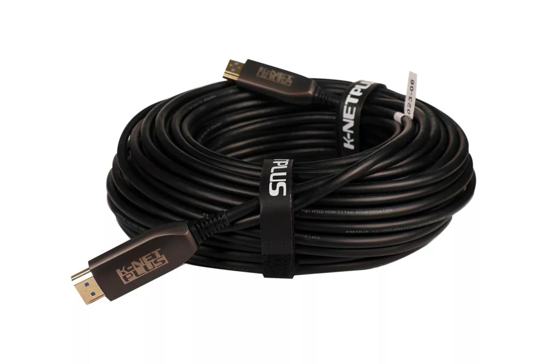 کابل HDMI کی نت پلاس K-Net Plus AOC KP-A160 HDMI 2.1 8K 60Hz 25M
