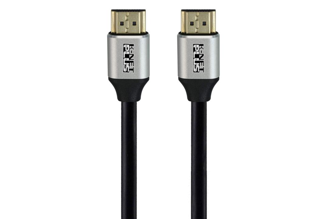 کابل HDMI نسخه 2.1 کی نت پلاس K-Net Plus KP-CDPDP18 8K 60Hz با طول 1.8 متر