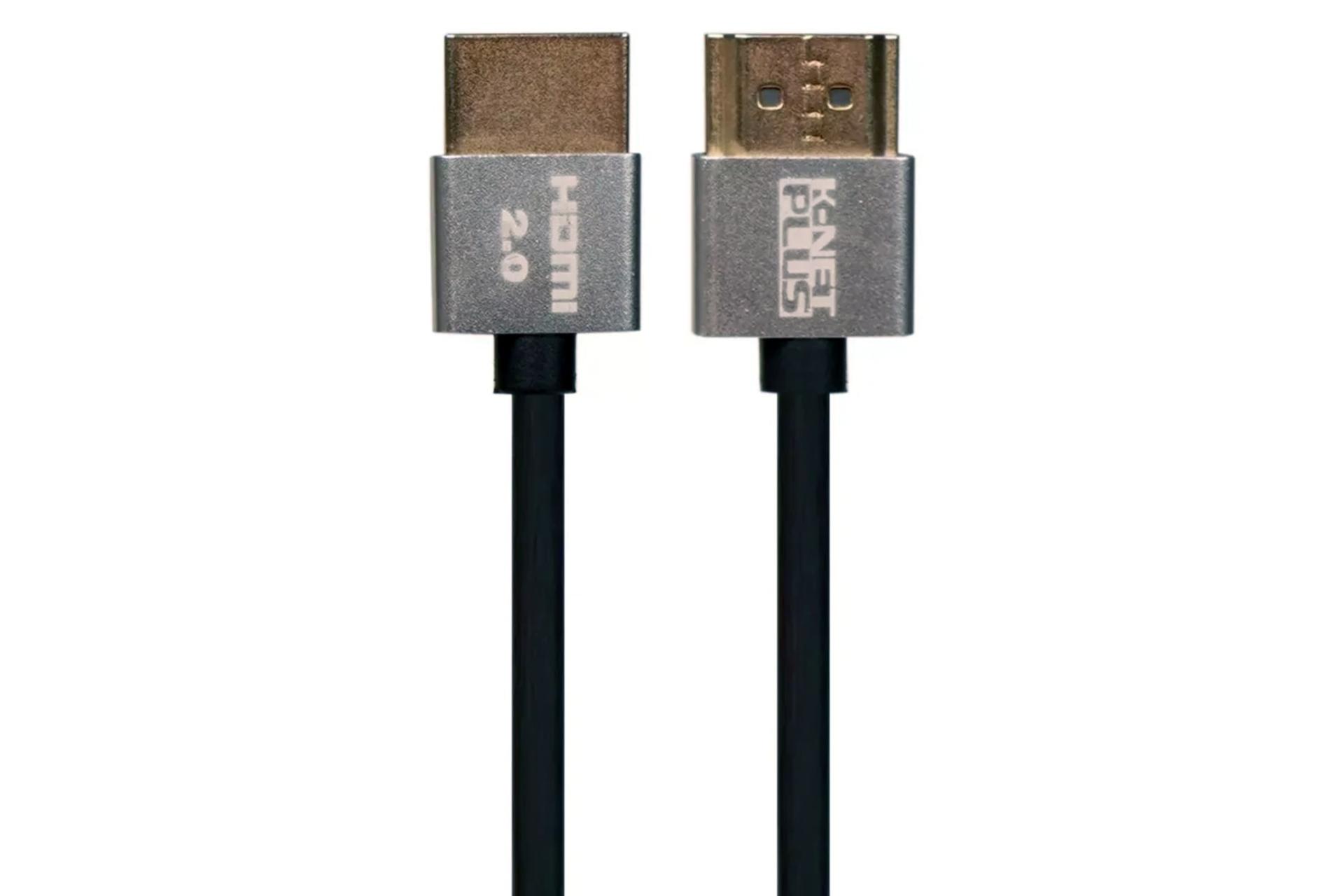 کابل HDMI کی نت پلاس K-Net Plus KP-CH20S18 HDMI 2.0 4K 60Hz 1.8M