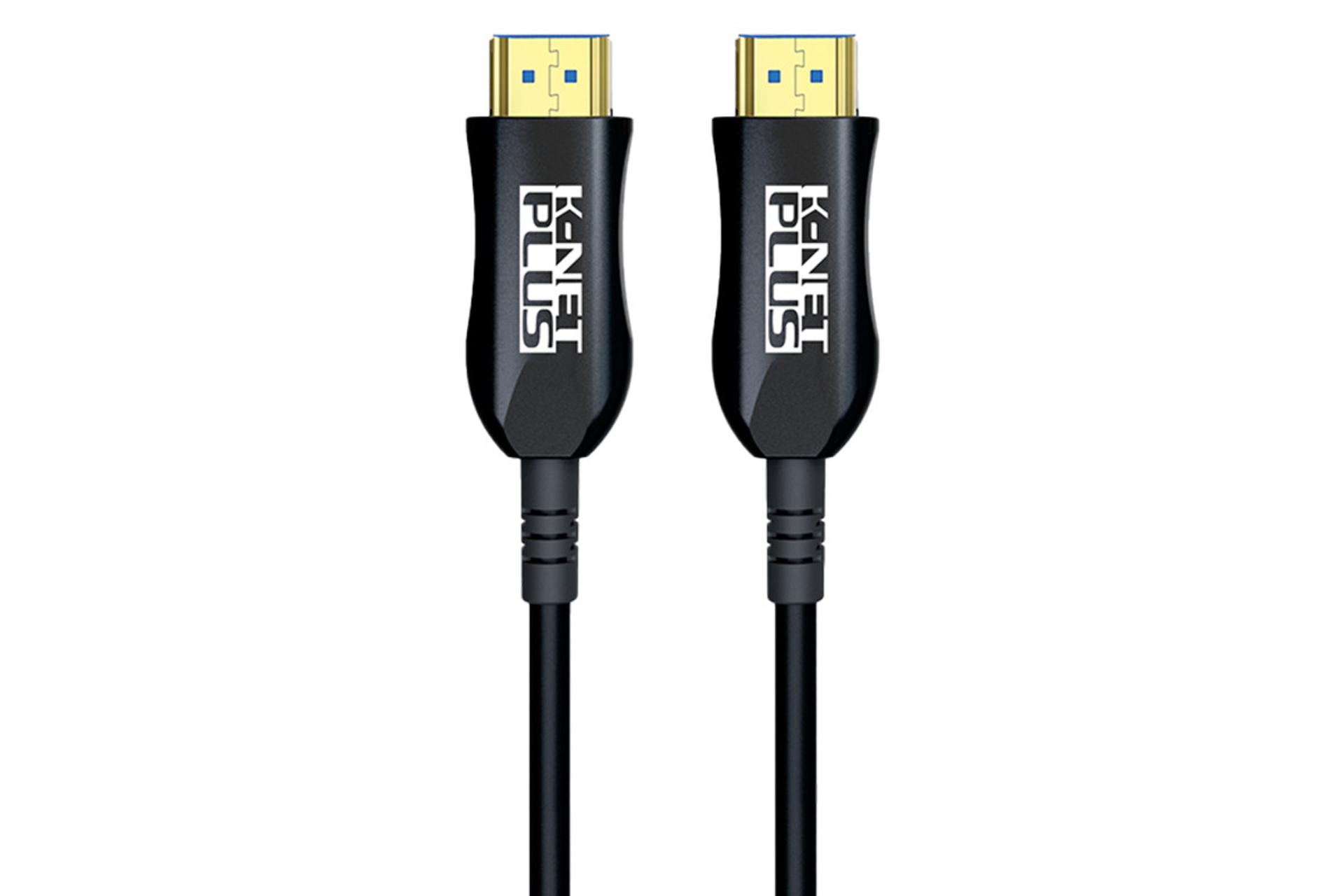کابل HDMI کی نت پلاس KP-CHAOC100 4K 60Hz نسخه 2.0 با طول 10 متر