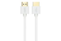 کابل HDMI نسخه 2.0 کی نت پلاس K-Net Plus Super Slim KP-HC176 4K 60Hz با طول 1.8 متر سفید