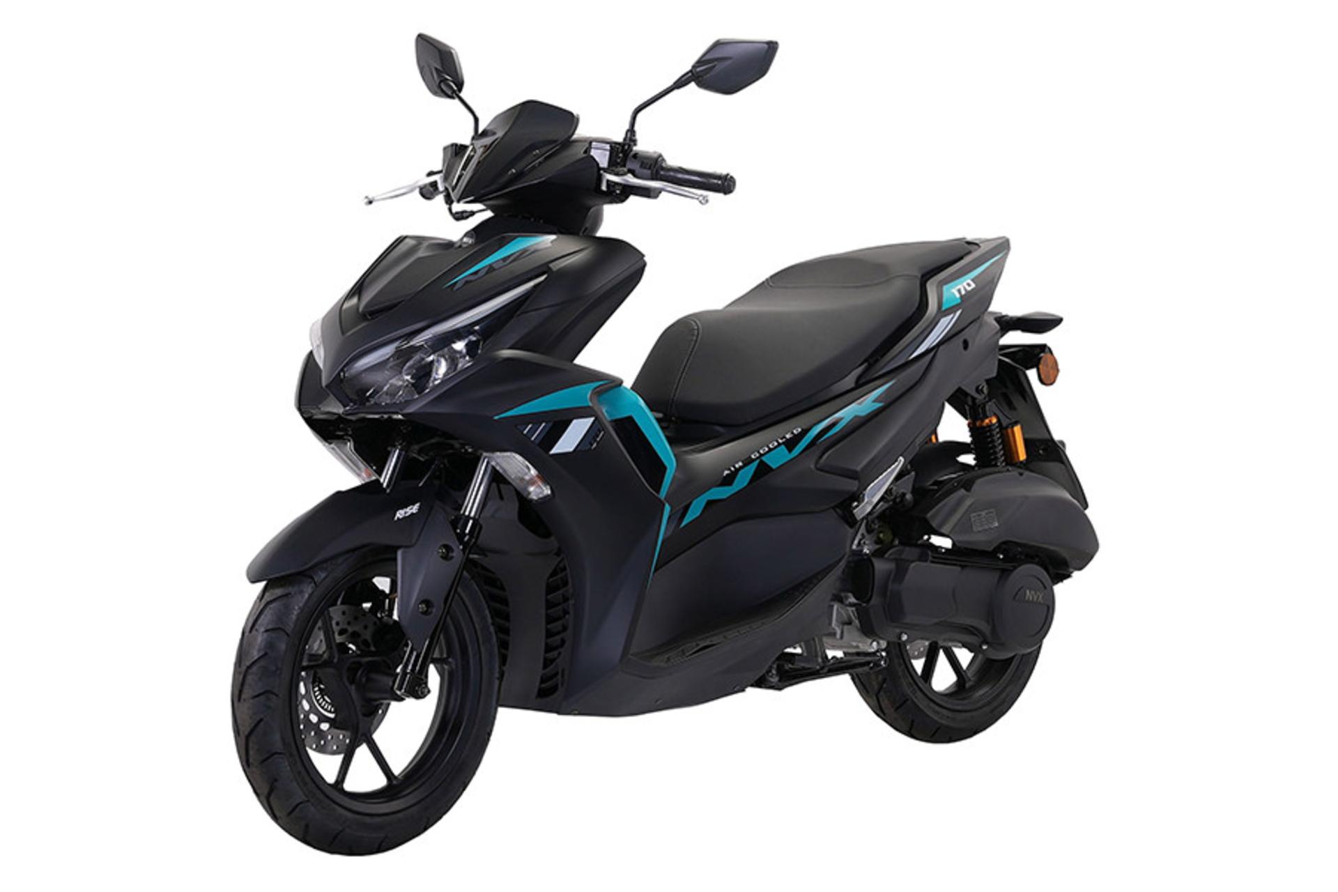 کبیر موتور طرح آیرومکس Kabir Motor RISE NVX 170 نمای جلو و جانبی