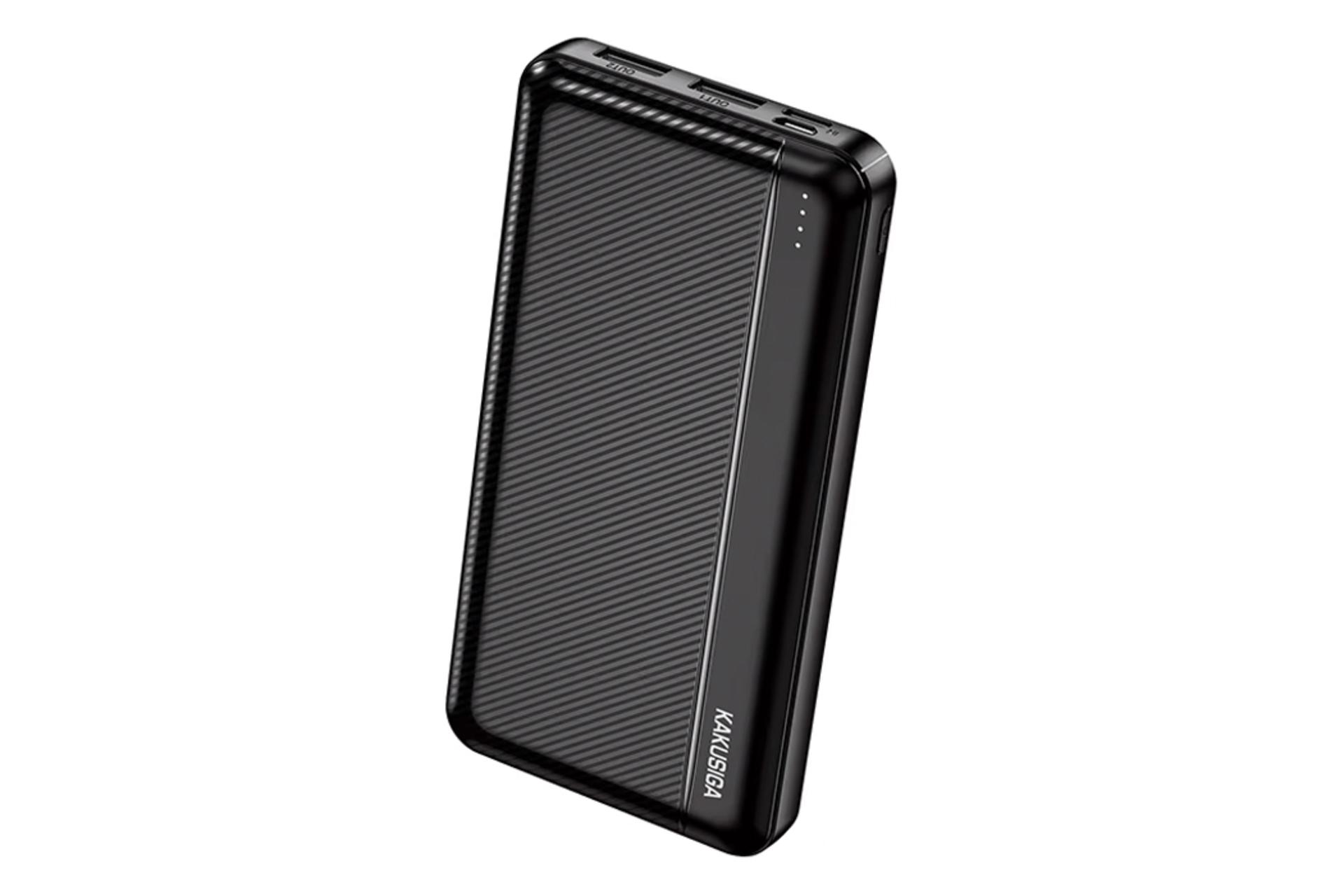 اتصالات پاور بانک کاکوسیگا KAKUSIGA KSC-1084 Qulei Series 10000mAh مشکی