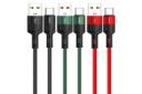 رنگ بندی کابل شارژ USB کاکوسیگا Type-A به Type-C مدل KSC-458 با طول 1.2 متر