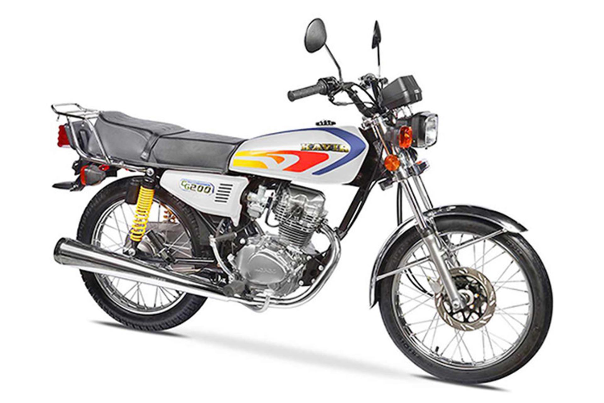 موتورسیکلت کویر موتور Kavir Motor CDI 200 نمای جانبی