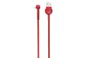 کابل شارژ USB کیپ Type-A به Lightning مدل KP03 با طول 1.2 متر
