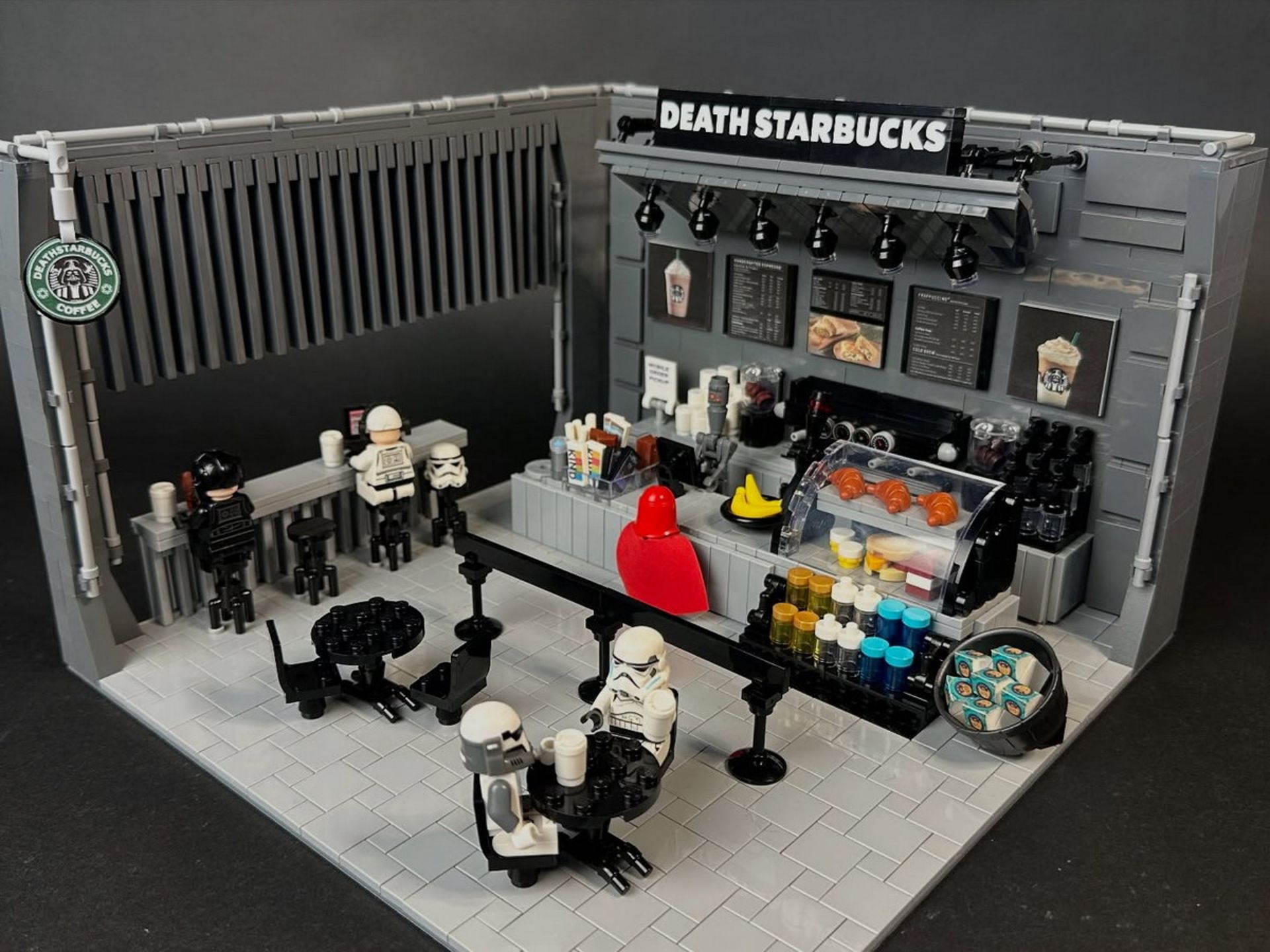 اتاق‌های ایستگاه فضایی لگو ستاره مرگ